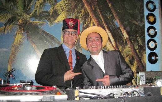 Phast Phreddie the Boogaloo Omnibus and DJ Ratta swing at Blues Dance.