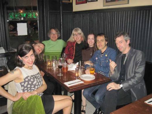 DYNAGROOVE scenesters drop by Teddy's to dine and groove!