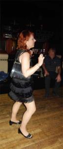 Lady Dawn is all sparkly and swingin' at Subway Soul Club!