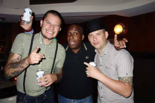 Ursa Major and some of his pals enjoy a night of wompin' good music at Boogaloo Movement!