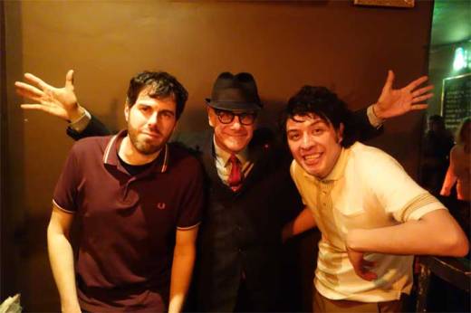 Nogood Nick, Phast Phreddie the Boogaloo Omnibus and Moises Underground swing at Wham-O Watusi!