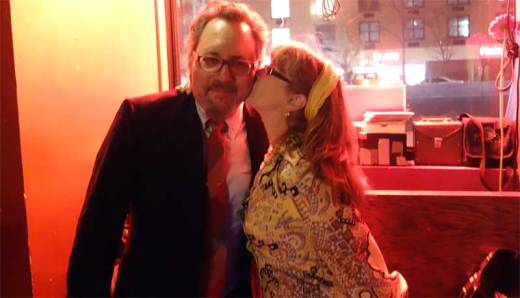 Connie T Empress congratulates Mr. Fine Wine for 20 years of service to the cause!