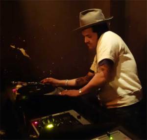 Tony Salvaje played some great records at WHAM-O WATUSI!