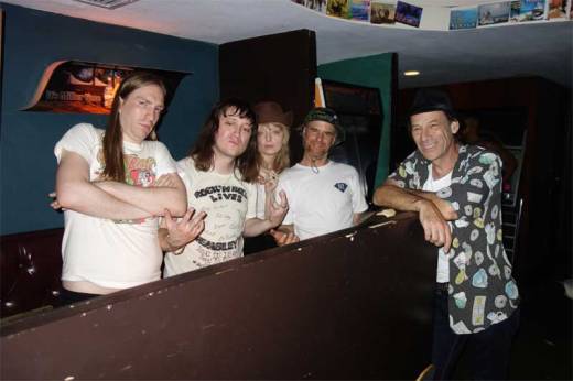 Drew Redmond, Josh Styles, Sophie Thunder, Mr. Vacation and Gary Scopitone swing at Utica Club!