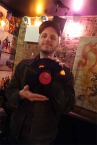 Adam Lore displays his BIG TEN INCH!