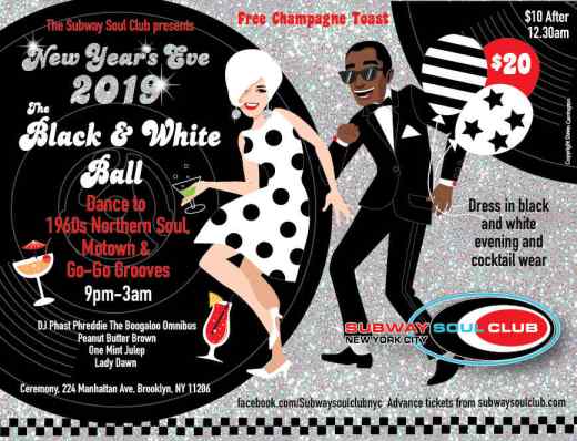 subwaysoul flyer ceremony nye 2019-01
